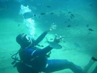 Bapteme de plongee a Linguizzetta